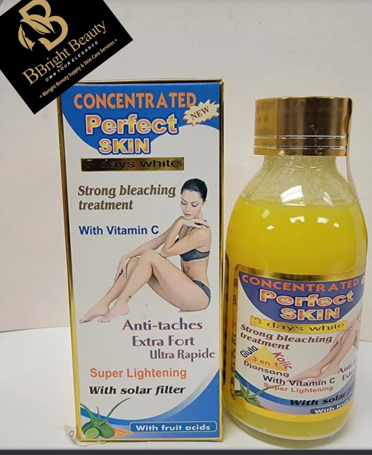 Concentrated Perfect Skin strong brightening Oil with Vitamin C