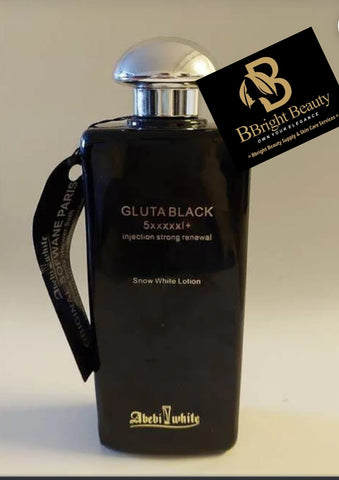 Original Abebi White Gluta Black 5XXXXX injection Strong Renewal Snow White Lotion 500ML