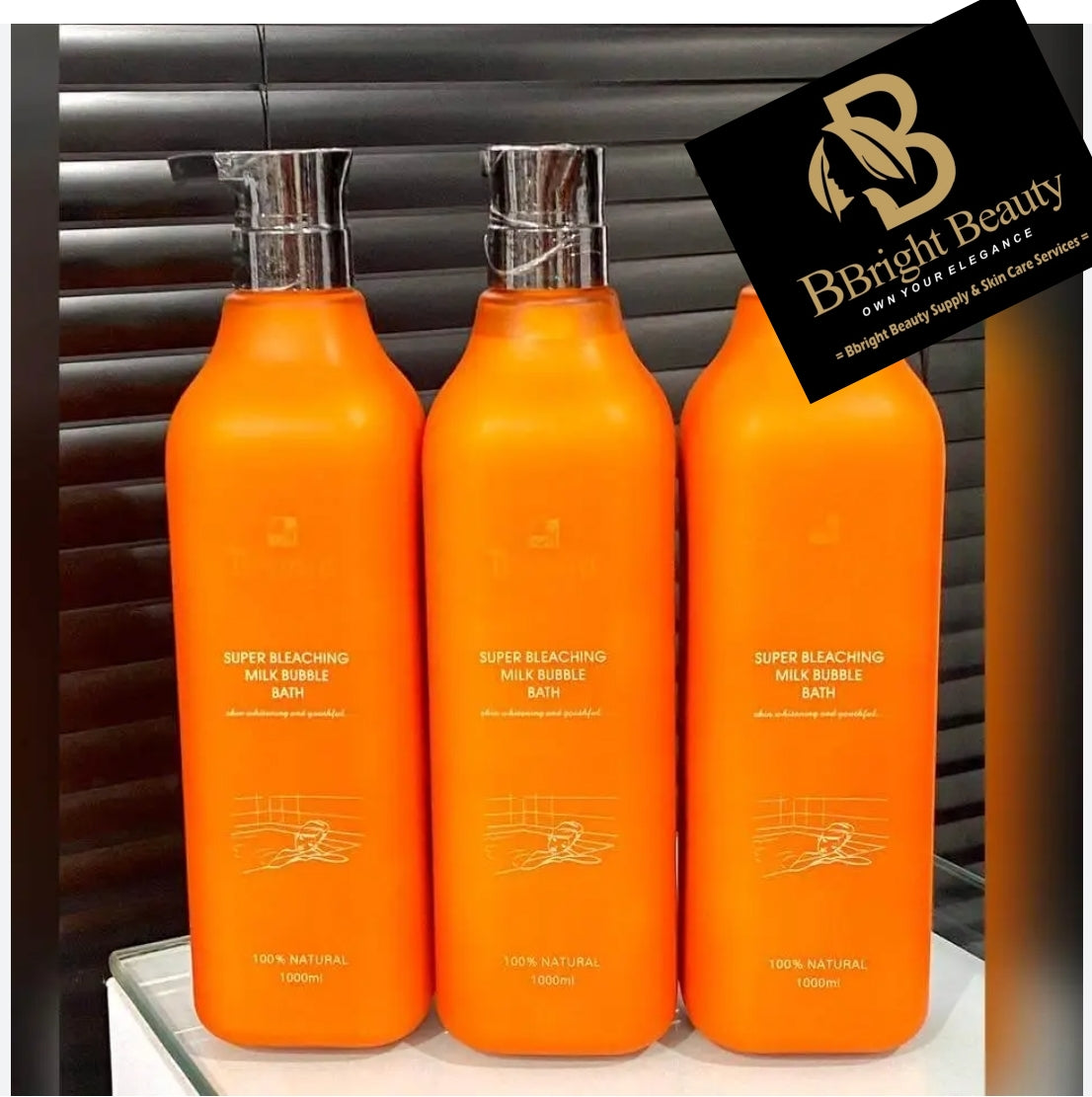 Bismid Super Lightening Milk Bath/Body Wash 1000ML
