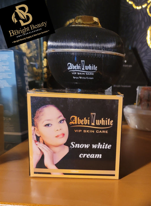 Abebi white Gluta Black snow white VIP face cream