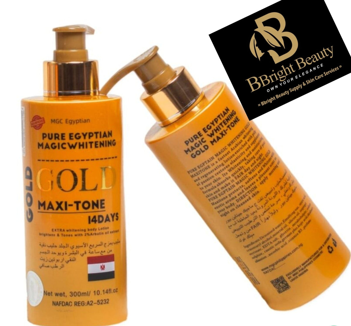 Pure Egyptian Magic Brightening Gold Maxi Tone 300ml