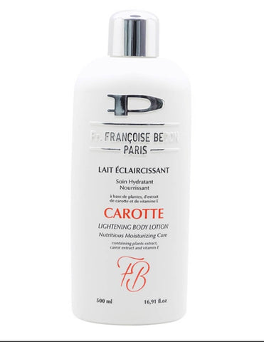 Pr Francoise Bedon Paris with Carrot Lightening Lotion 500ml