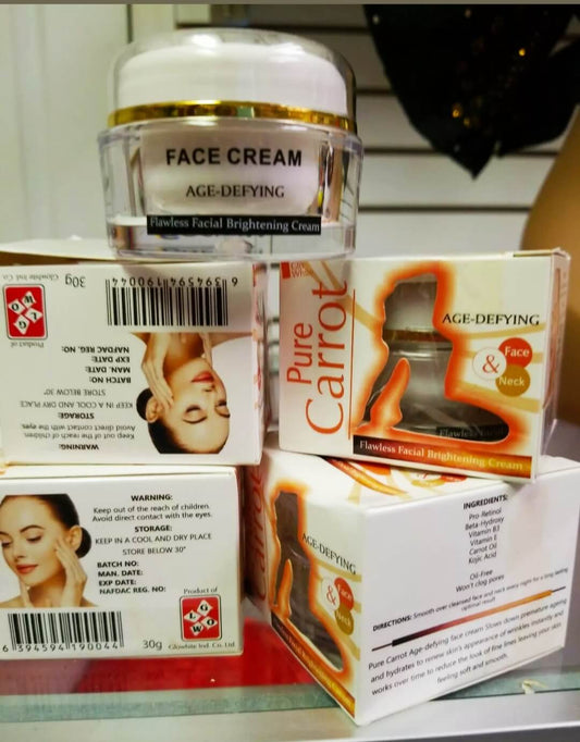 Pure Carrot Age Defying Flawless Facial Brightening Cream