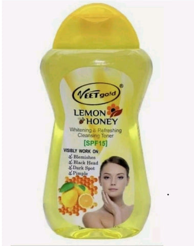 Veet Gold Lemon & Honey Lightening & Refreshing Cleansing Toner 300ml