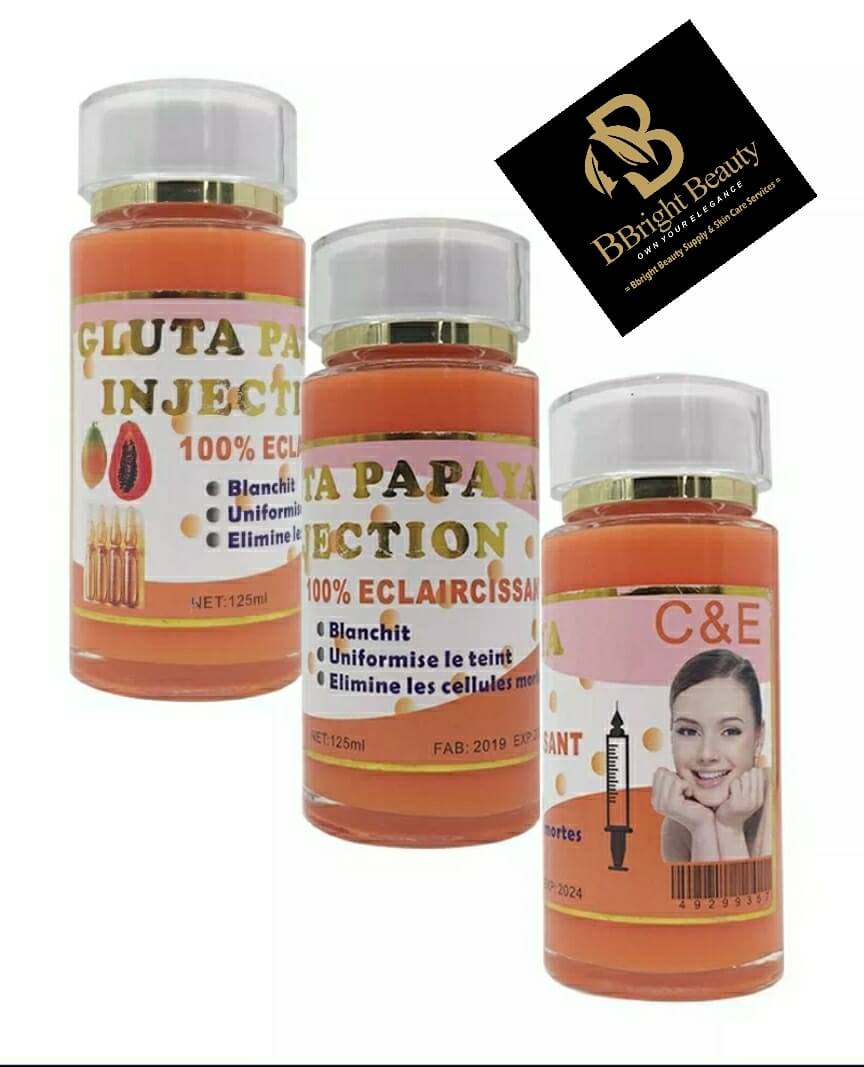 Gluta Papaya Injection Strong Brightening Concentrate Serum 120ml