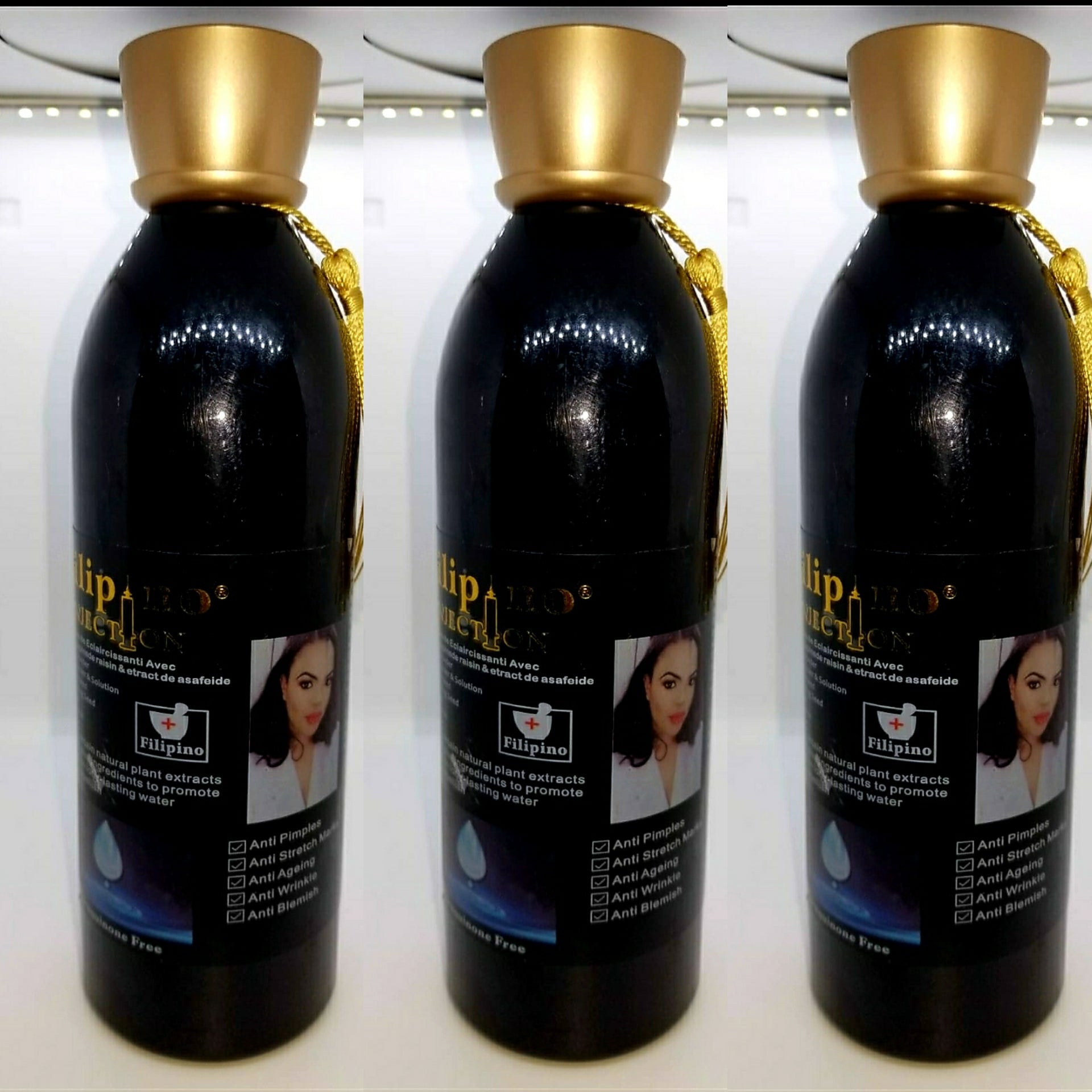 1 pack Filipino Inj Strong Brightening lotion 450ml