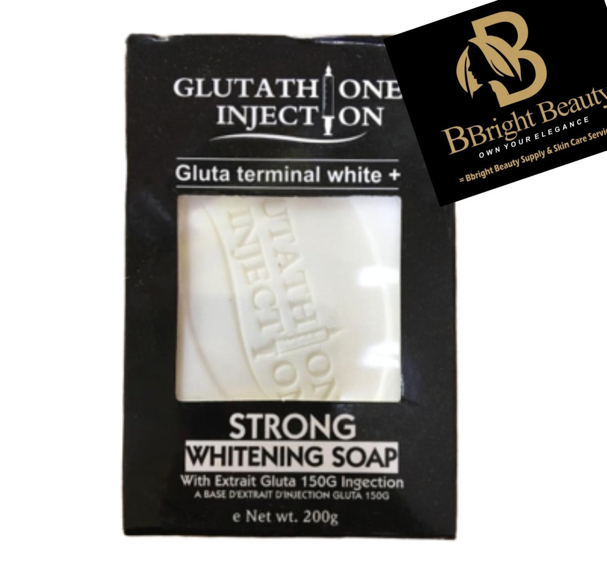 Glutathione Inj.Strong Brightening Soap 200g